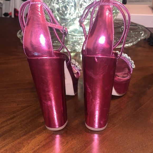 ALEXANDRE BIRMAN 725 Lenny Crystal Embellished Platform Sandals - Picture 5 of 14